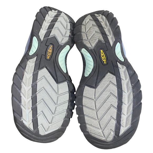 KEEN Venice Sport Waterproof Hiking Gorp Sandals 003989 size 6 grey/brown/blue - Picture 6 of 9